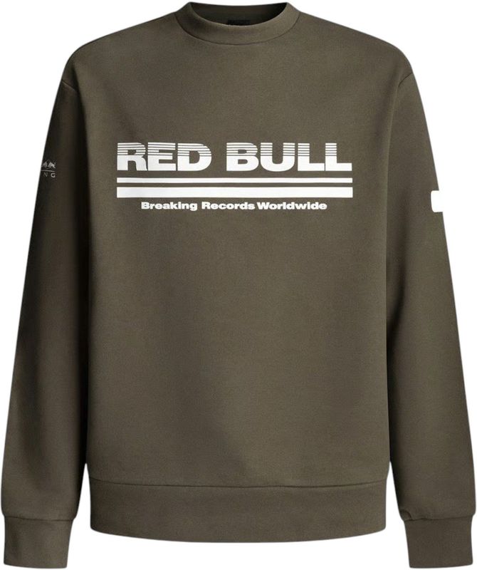 Red Bull Racing - RM580020 - Sweater - Groen - Ronde Hals - Casual - Katoen