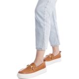 Carmela - 16206502-CAMEL - Leren Mocassins - Bruin - Plat - Casual