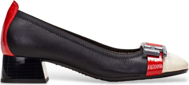 Hispanitasvoor vrouwen. CHI243670 Manila Wijn-Melk beige leren schoenen (36), Leer, Plat, Geen, Casual