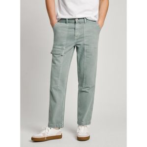 Pepe Jeansvoor mannen. PM207701 Jeans Relaxed Utility Kleur groen (32/30), Casual, Katoen, Denim, Duurzaam