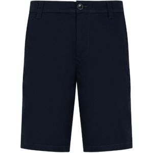 Armani Exchangevoor mannen. 8NZS42ZN1RZ1583 Bermuda effen marine (32), Casual, Katoen, Marineblauw