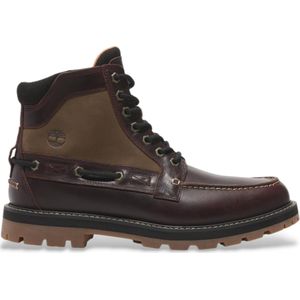 Timberlandvoor mannen. TB0A697HEIW1 Britton Road Mid leren laarzen zwart (45.5), Leer, Plat, Veters, Casual, Duurzaam