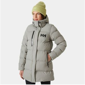 Helly Hansenvoor vrouwen. 53205 Adore gewatteerde parka grijs (XS), Casual, Polyamide, Lange mouwen