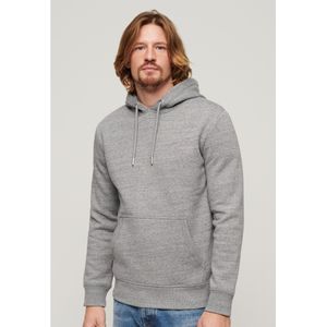 Superdryvoor mannen. M2013110A Hooded sweatshirt met logo Essential paars (S), Casual, Lila, Katoen, Duurzaam