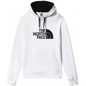 The North Facevoor mannen. NF00AHJYLA91 Drew Peak Sweatshirt wit (L), Casual, Katoen