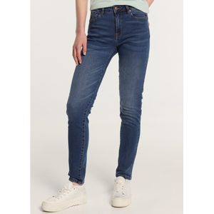 Lois Jeansvoor vrouwen. 201112407 Blauwe push up skinny jeans (25), Casual, Katoen, Denim