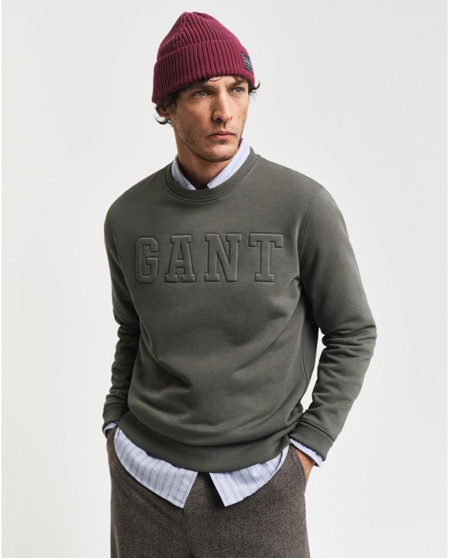 Gant - 2015085 Sweater - Groen - Katoen