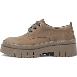 Artvoor vrouwen. 119521220003_020 Leren schoenen 1952 Amberes taupe (41), Leer, Plat, Veters, Casual