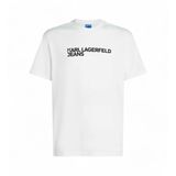 Karl Lagerfeld - A1M17002 - T-shirt - Zwart - Korte Mouwen - Biologisch Katoen