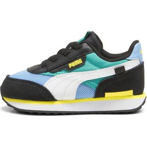 Pumaunisex voor kinderen. 38185618 Trainers Future Rider Splash AC blauw, zwart (24), Plat, Veters, Casual, kinderkleding