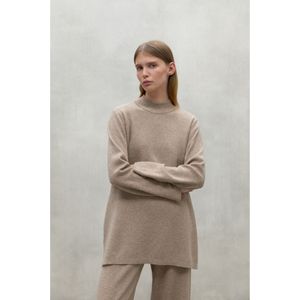 ECOALFvoor vrouwen. MCWGAKNPALNA0653W24-389 Palna trui bruin (XL), Casual, Lange mouwen, Duurzaam, Gerecyclede Wol