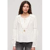 Superdry - Ibiza Long Sleeve Beach Blouse - Blouse - Lichtgewicht