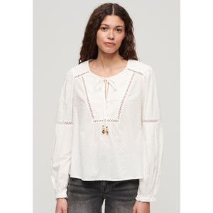 Superdry - Ibiza Long Sleeve Beach Blouse - Blouse - Lichtgewicht