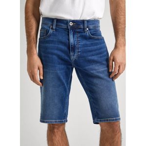 Pepe Jeansvoor mannen. PM801075HU2 Kort Slim Gymdigo blauw (38), Casual, Katoen, Denim, Duurzaam