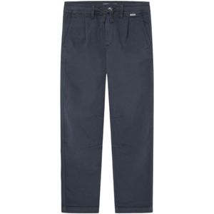 Pepe Jeansvoor jongens. PB210710 Earn broek marine (12años= 152cm), Casual, Katoen, Duurzaam, Marineblauw, kinderkleding