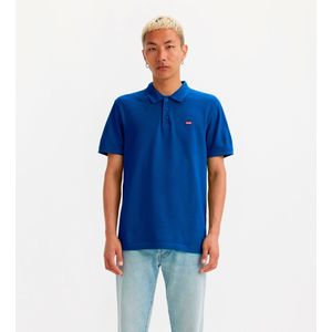 Levi's - 35883-0178 - Poloshirt - Blauw - Katoen, Korte Mouwen