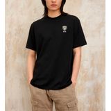 Blauervoor mannen. 25SBLUH02196 NYPD Irving Roze T-Shirt (S), Casual, Katoen, Korte mouwen