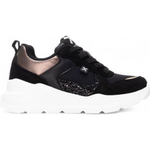 Xti Kidsvoor vrouwen/meisjes. 15139402-NEGRO Trainers 151394 zwart (31), 1 tot 3 cm, Veters, Casual, kinderkleding