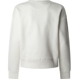 Pepe Jeansvoor vrouwen. PL581485 Reagan trui wit (L), Casual, Katoen
