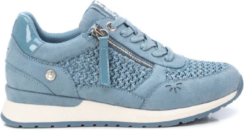Refreshvoor vrouwen. 17279001-KAKI Trainers 172790 groen (37), Plat, Veters, Ritssluiting, Casual