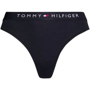 Tommy Hilfiger - Bikinibroekje - Donkerblauw - Biologisch Katoen