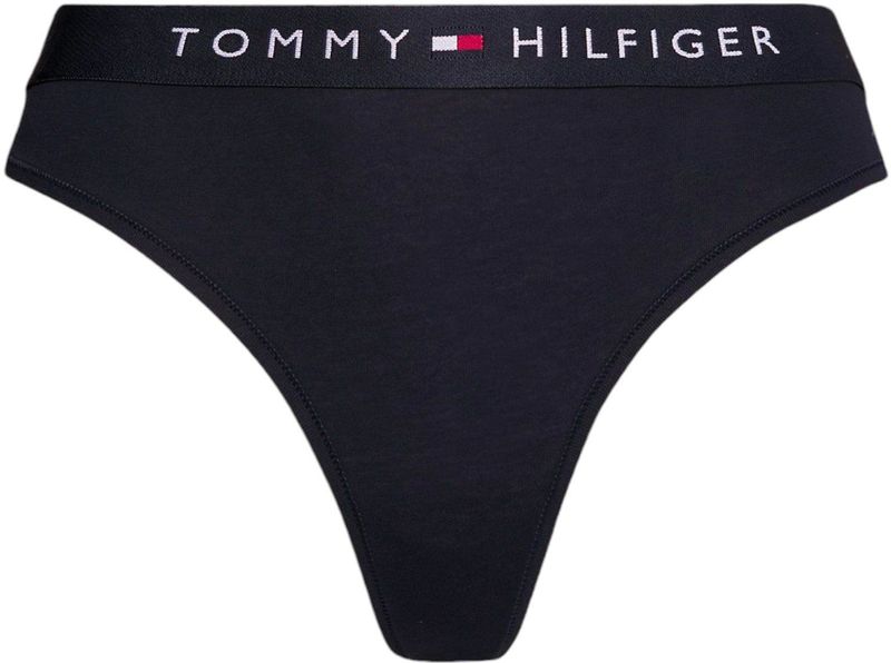 Tommy Hilfiger - Bikinibroekje - Donkerblauw - Biologisch Katoen