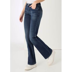 Lois Jeansvoor vrouwen. 201172610 Blauwe bi-stretch jeans (26), Casual, Denim, Polyester