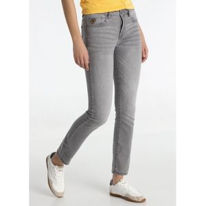 Lois Jeansvoor vrouwen. 201062624 Grijze skinny jeans (25), Casual, Grijs, Katoen, Denim