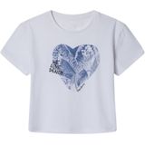 Pepe Jeans Anna T-shirt voor meisjes, wit(wit), 10 jaar