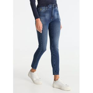 Lois Jeansvoor vrouwen. 201082610 Jeans 139937 blauw (25), Casual, Denim, Polyester