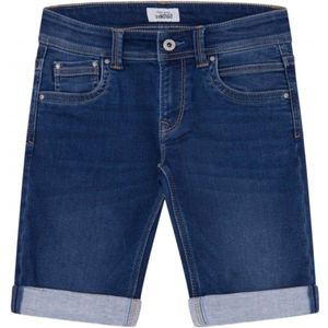 Pepe Jeansvoor jongens. PB800696JS0 Bermuda Tracker marine (12años= 152cm), Casual, Denim, Biologisch katoen, Duurzaam, Marineblauw, kinderk