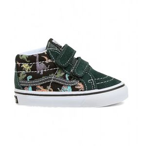 Vansunisex voor kinderen. VN000CQ0BS51 Sk8-Mid Reissue Glow zwart (18), Veters, Klittenband, Casual, kinderkleding