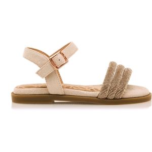 MTNGvoor meisjes. 49086 Collectie nude sandalen (28), Plat, Gesp, Casual, kinderkleding