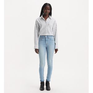 Levi'svoor vrouwen. 18882-0763 Jeans 721 High Rise Skinny blauw (27/28), Casual, Katoen, Denim