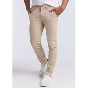 Bendorffvoor mannen. 800105224 Broek 134304 beige (36), Casual, Katoen