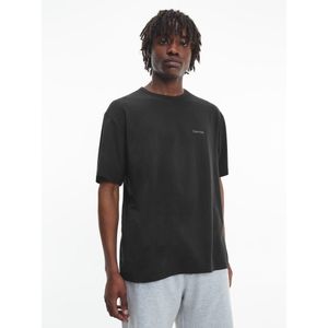 Calvin Kleinvoor mannen. 000NM2298E T-shirt Modern Katoen zwart (XS), Casual, Homewear, Korte mouwen, Duurzaam