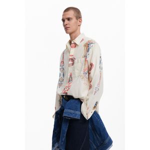 Overhemd - Veelkleurig - Katoen - Regular Fit - Lange Mouwen