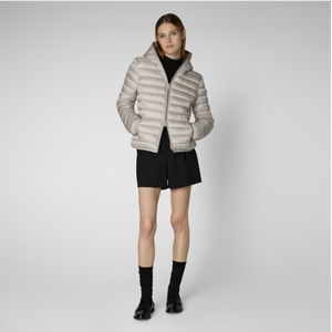 Save The Duck, Dames, Jassen, Beige, Maat: S