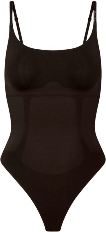 Calvin Klein corrigerend stringbody - Secure Sculpt  - Zwart