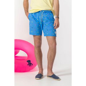 elPulpovoor mannen. 11090226409 Allover blauw zwempak (S), Strandkleding, Polyamide