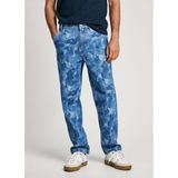 Pepe Jeans - PM207971 - Jeans - Blauw - Taper - Camouflage