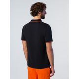 North Sails - 692452 - Poloshirt - Zwart - Korte Mouwen - Biologisch Katoen