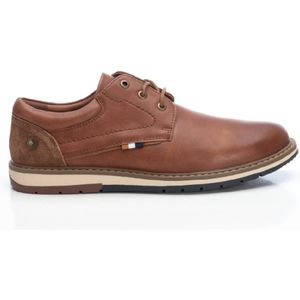 Xtivoor mannen. 14327003-CAMEL Schoenen 143270 bruin (40), Plat, Veters, Casual