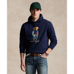 Polo Ralph Laurenvoor mannen. 710953719003 Seizoensgebonden Beer hoodie groen (XXL), Casual, Katoen, Lange mouwen