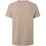 Pepe Jeans - PM508212 - T-shirt - Bruin - Original Basic 3 N - Katoen - Korte Mouwen