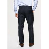 Hackett London - HM211330 - Effen Broek - Marineblauw - 100% Wol