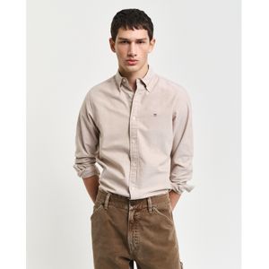 Gantvoor mannen. 3000202 Slim Fit Oxford overhemd rood (XXL), Casual, Katoen, Lange mouwen