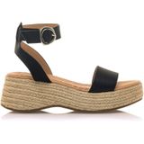 Mustangvoor vrouwen. 51729 Sandalen Giorgia zwart (40), 3 tot 5 cm, Gesp, Casual