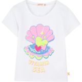 Billieblush - U20923 - T-shirt - Wit - Korte Mouwen