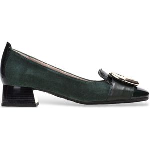 Hispanitas - HI232987 - Ballerina - Groen - Leer